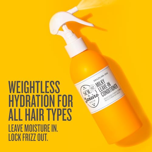 SOL DE JANEIRO Brazilian Milky Leave-In Conditioner | Fights Frizz | Detangles | Protects from Heat